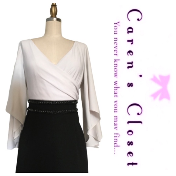 NWOT Adrianna Papell Flutter Sleeve Jumpsuit - Picture 8 of 8